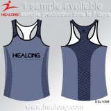 Healong Cool Design Apparel Gear Sublimation Ladies Team Club Running Vests