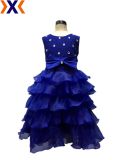 Pretty Girls Party Dress with Jewel&Lace