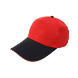 Kids Stylish Stitching Red and Blue Washed Baseball Hat (YH-BC086)