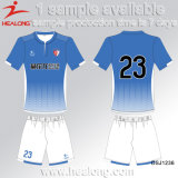 Healong Team Men New Design Custom Sublimation Cheap Soccer Uniform