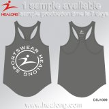Healong China Cheap Price Apparel Gear Dye Sublimation Ladies Sports Running Vests