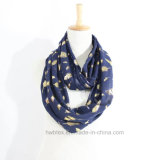 Wholesale Feath Hot Stamping Infinity Women Scarf (Hz47)