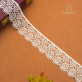 White Decorative Small Lace Wedding Dress Patterns
