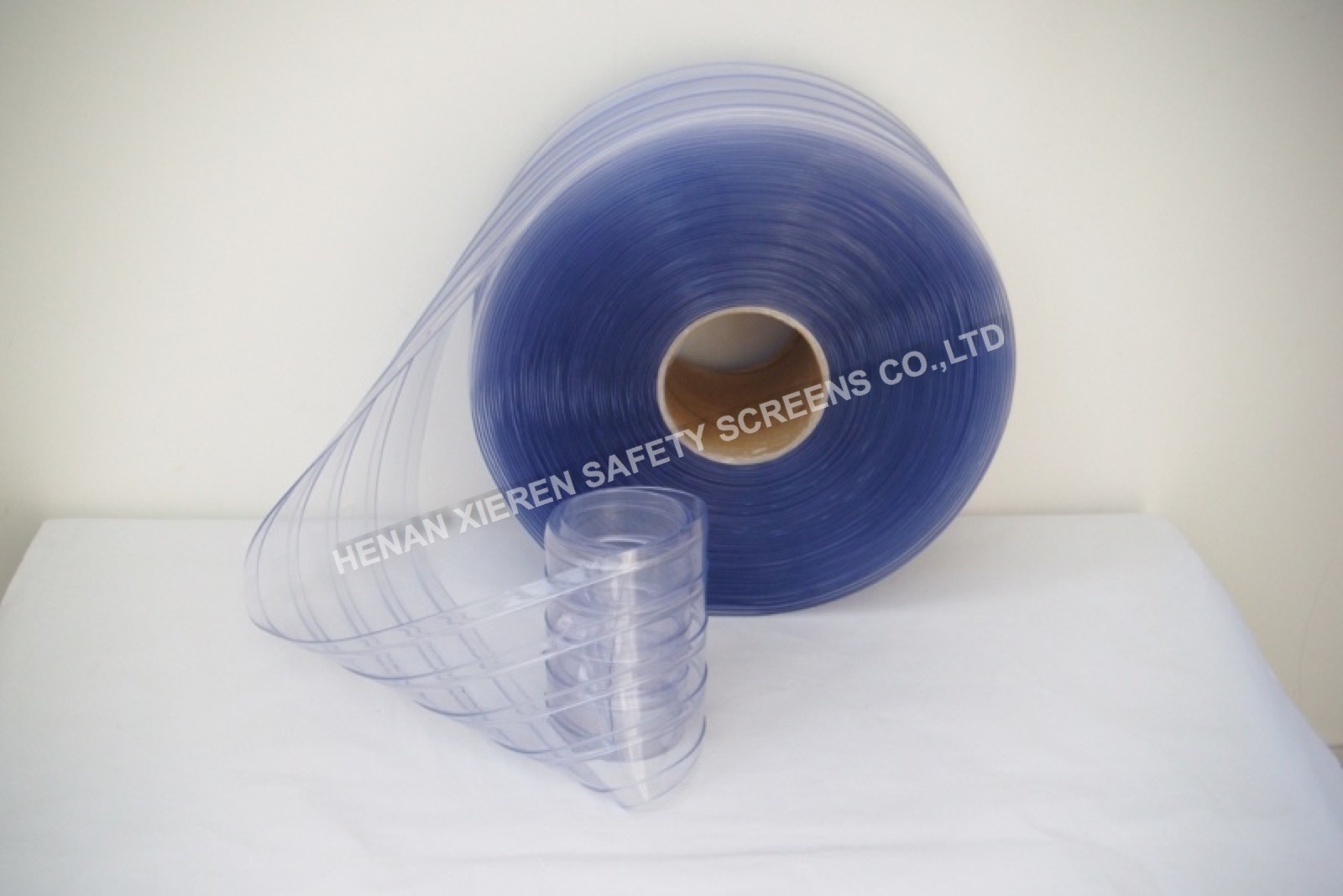 Freezer Clear Ribbed Plastic Strip Curtains