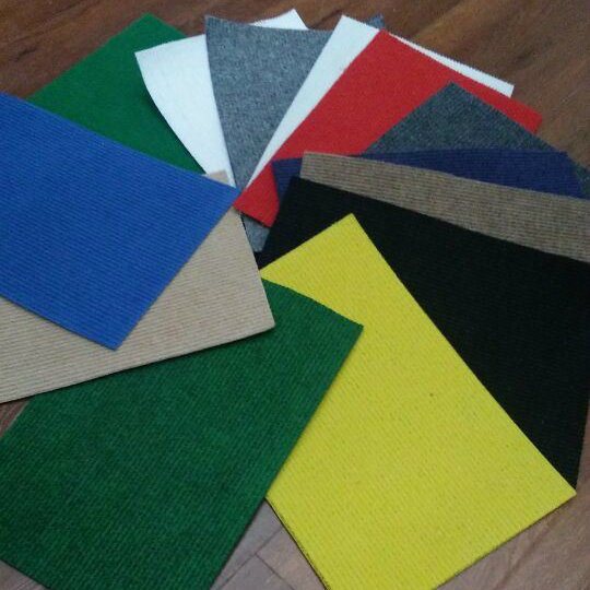 China 250g/Sqm Nonwoven Carpet Ribbed Carpet for Hotels