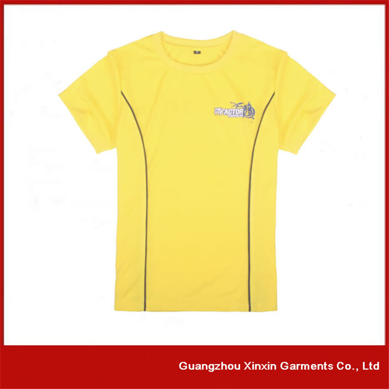 Customized Short Sleeve Sport Tshirts Manufacturer (R70)
