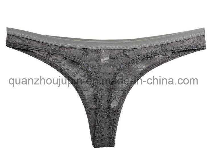 OEM Fashion Sexy Transparent Women G-String Thong Underwear