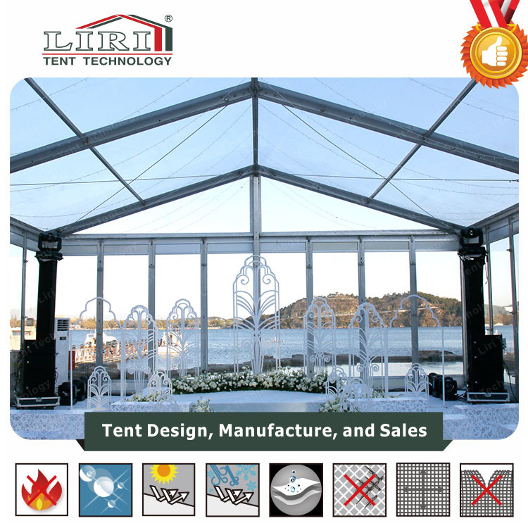 Transparent 500 Sqm Tent Used for Outdoor Hotel Party