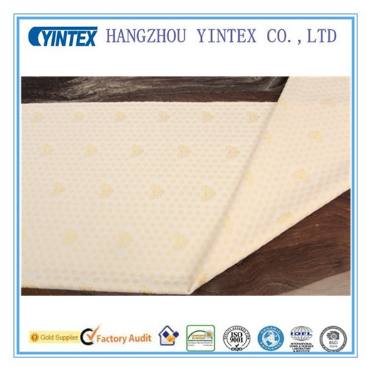 Yellow Soft Polyester Fabric for Bedding