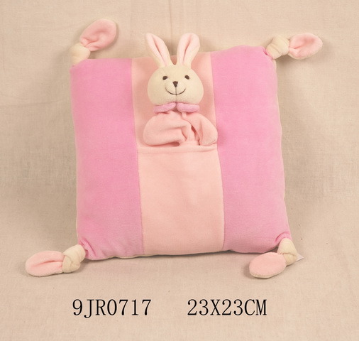 Hot Baby Velvet Plush Doudou with Cushion