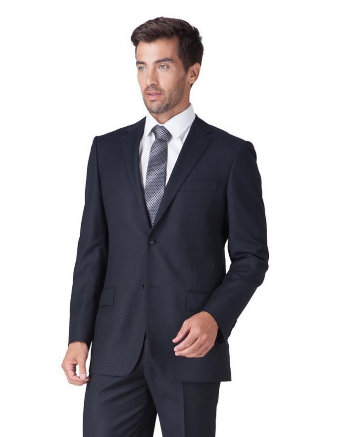 New Design Fashion Full Wool Coat Pant Men Business Suit