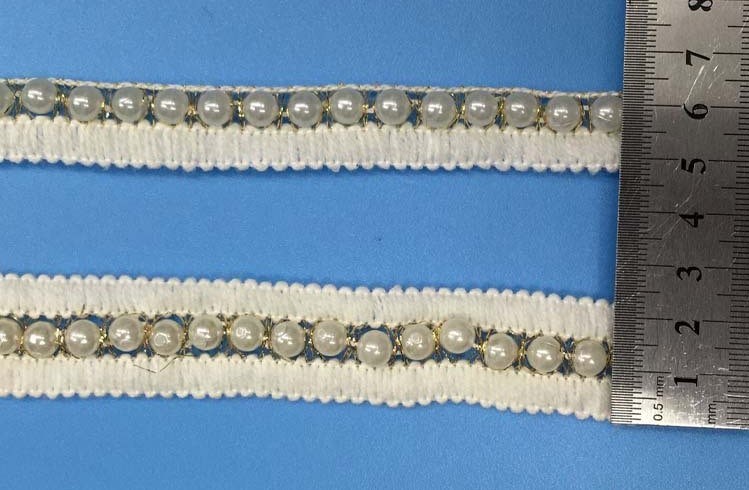 High Quality Pearl Lace Ribbon for Decoration