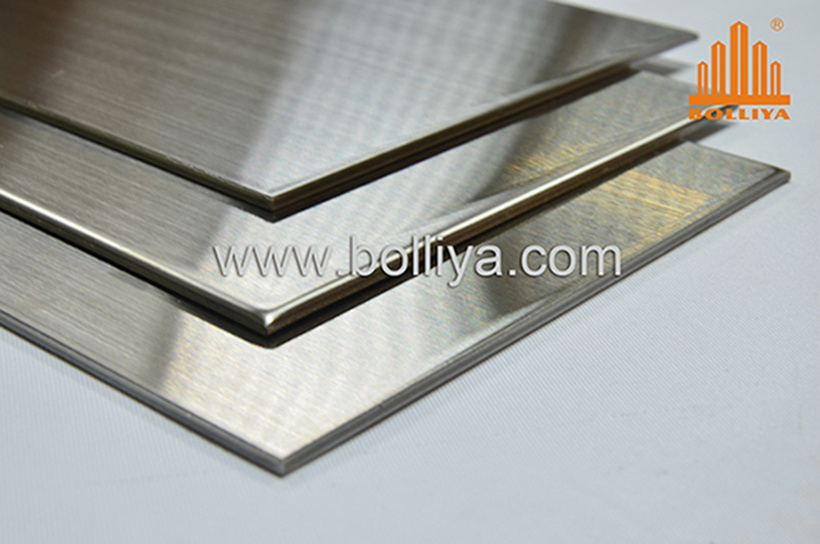 Exterior External Outdoor Interior Internal Indoor Decorative Stainless Steel Composite Panel