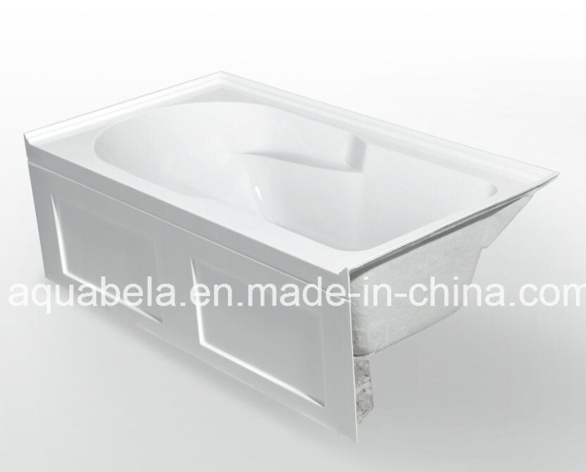 One Skirt Acrylic Build-in/Drop-in Building Materials Bathtub