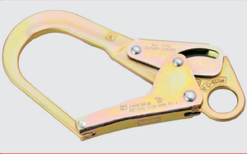 Color-Zinc Steel Karabiner Hook for Industrial with En362