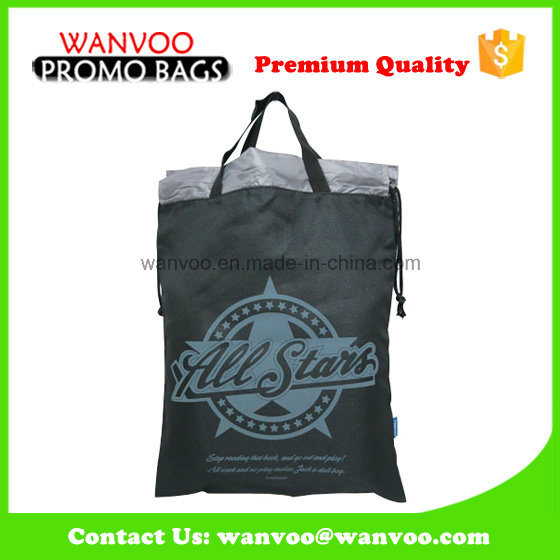 Non Woven Drawstring Shoes Advertising Sport Bag on China