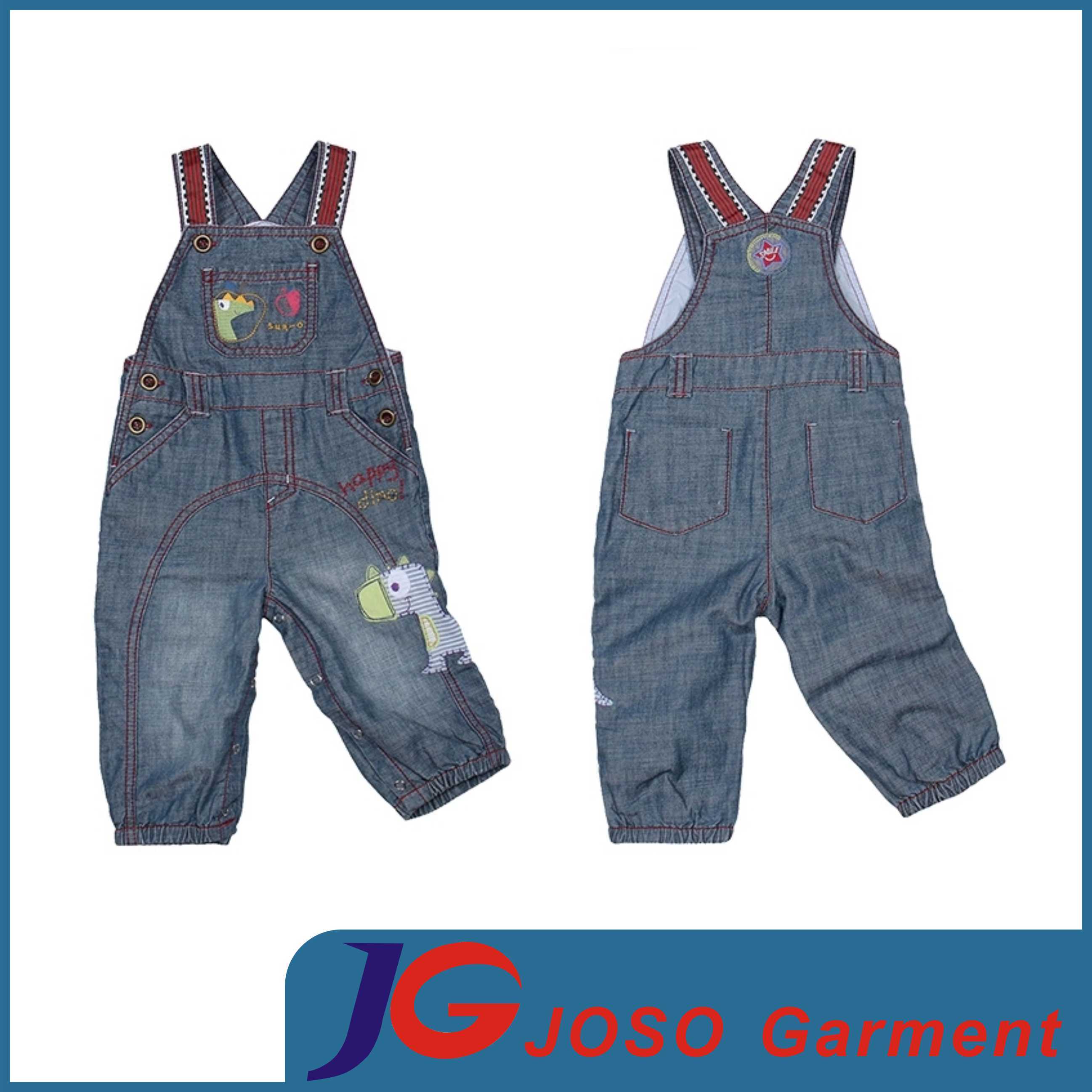 Toddler Girl Denim Blue Jean Overall (JC8021)