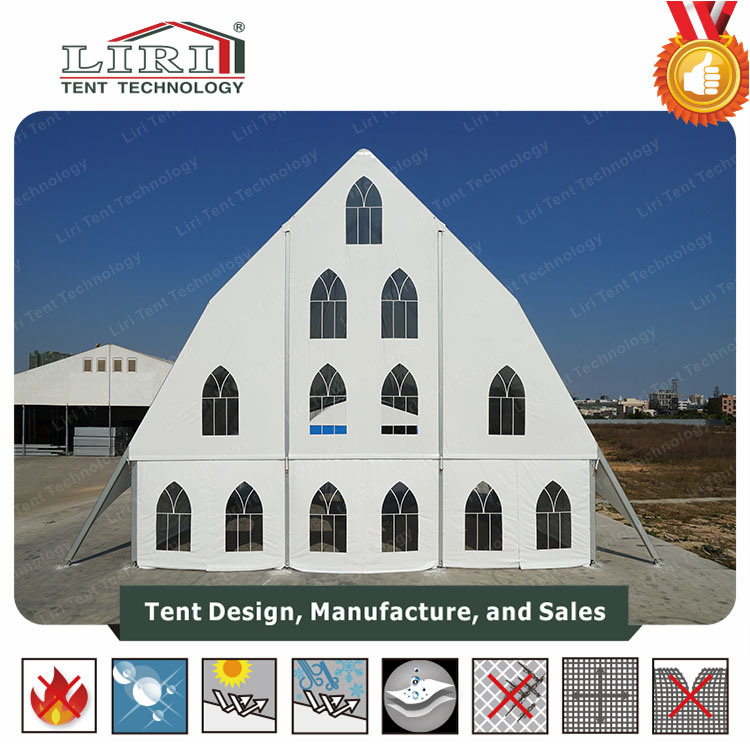 New Church Tent with Glass Walls From Liri Tent