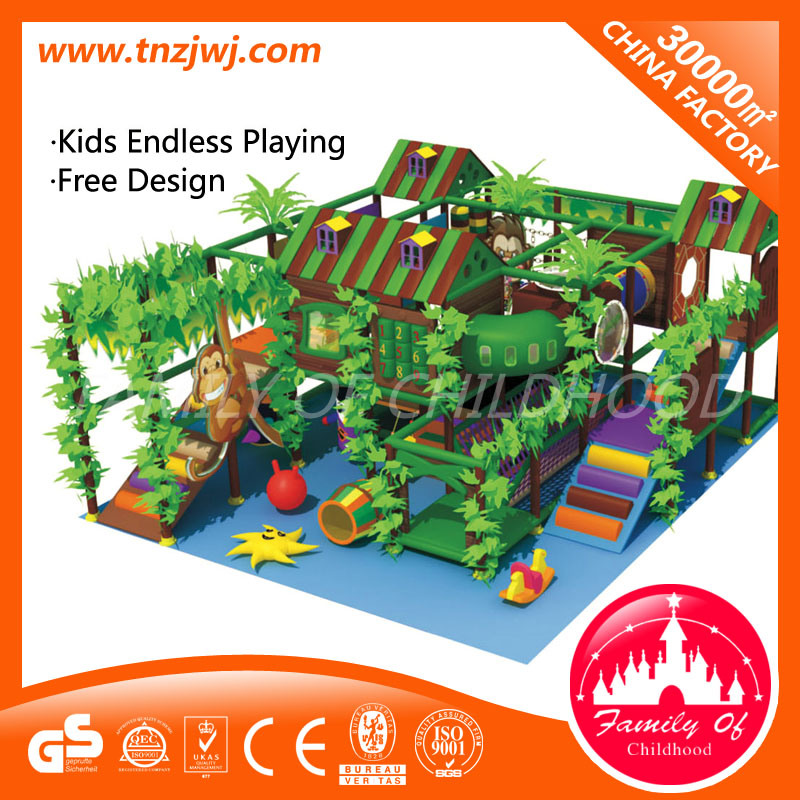 Jungle Gym Equipment Indoor Soft Play Centre for Preschool