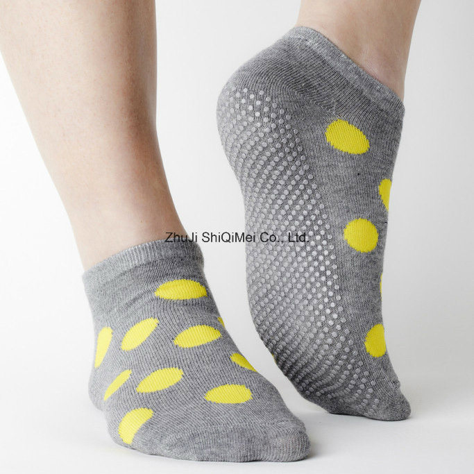 Factory Custom Made Supplier Men Women Cotton Polyester Rubber Anti Slip Non-Slip Socks