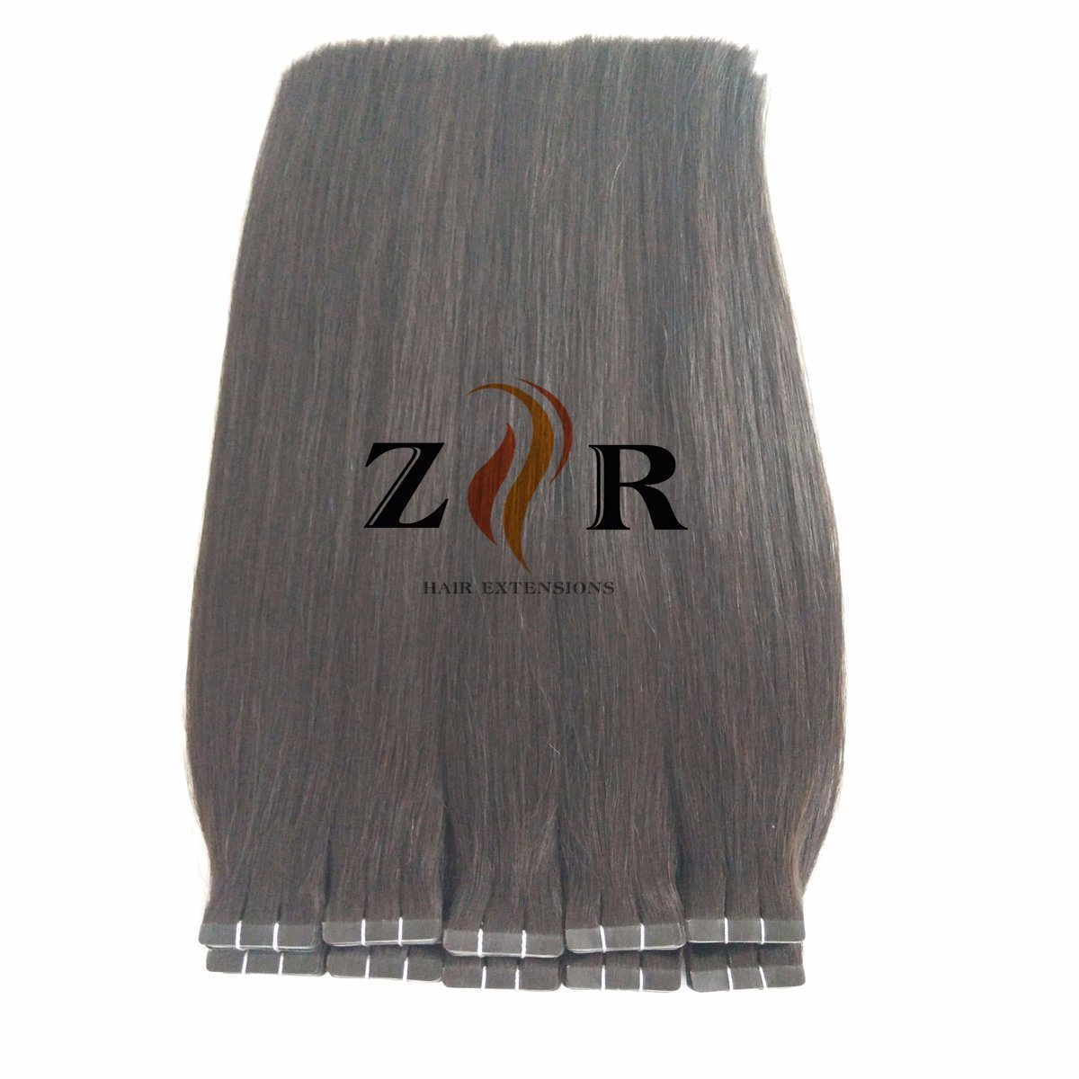Dark Color Double Drawn Mongolian Hair Tape in Hair Extension