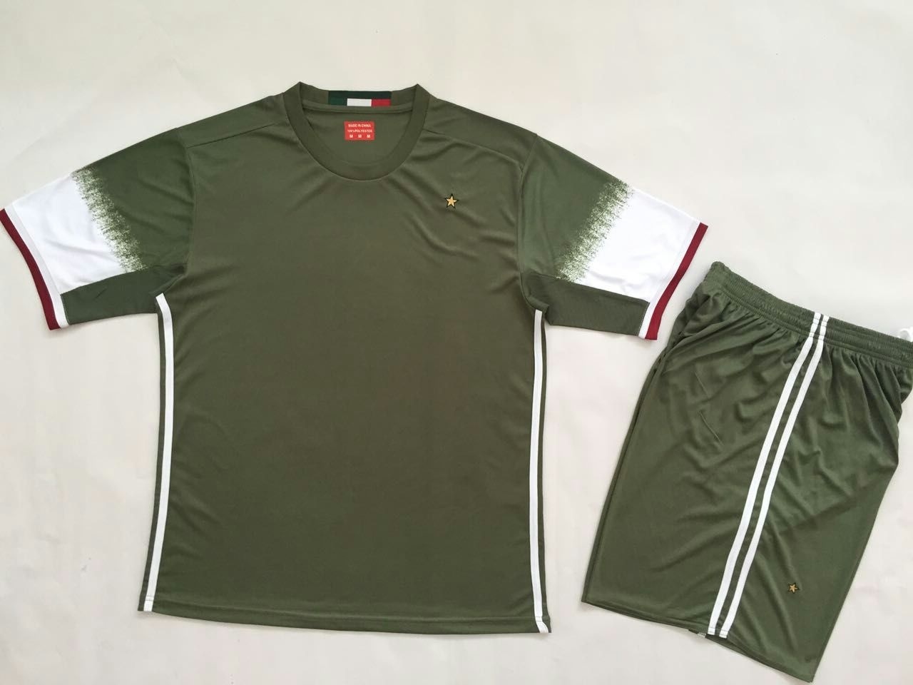 High Quality Customized Wholesale Sublimated Third Away Football Uniform