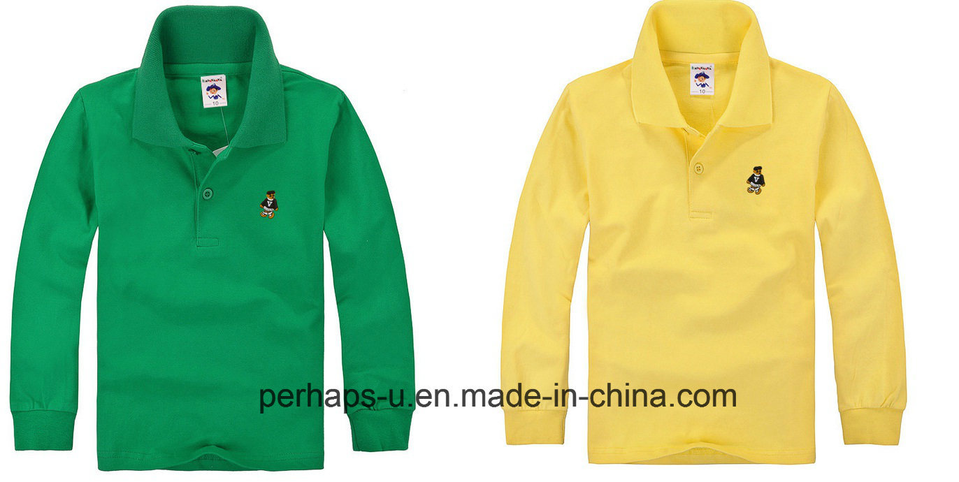 Customizable Childrens Polo Shirt with Print Logo