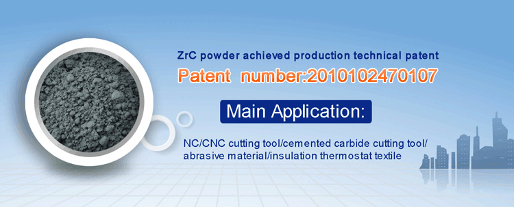 Zirconium Carbide Powder Used for Regenerative Thermostat Fiber Process Material Modifier