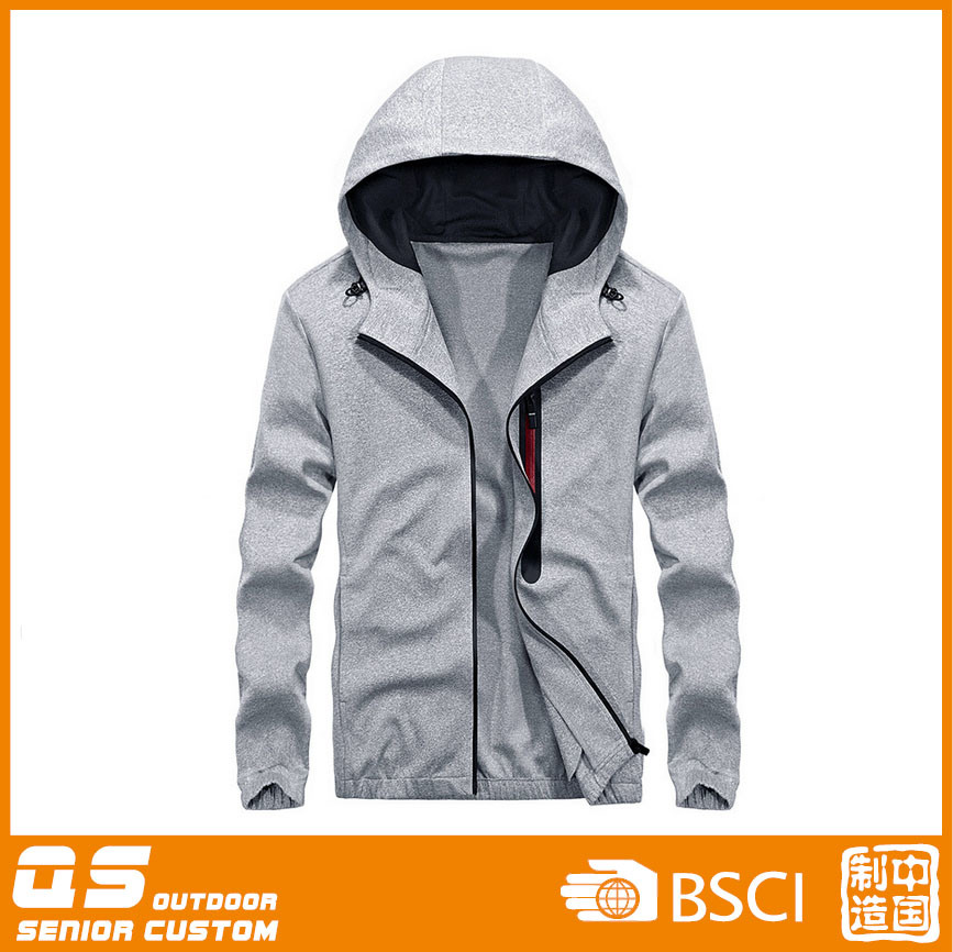 Spring Man's Outdoor Sport Casual Jacket with Hood