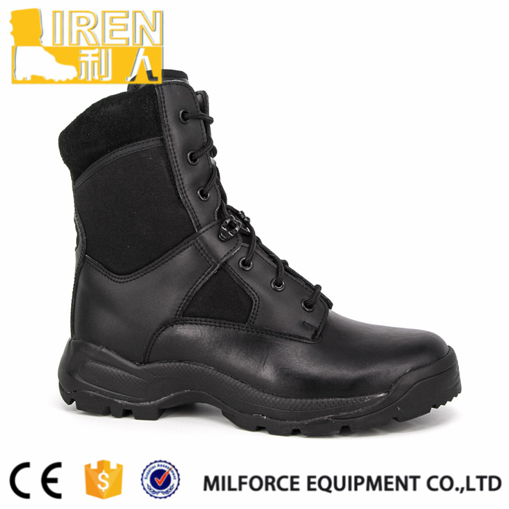Breathable Cow Leather Men Tactical Army Boot
