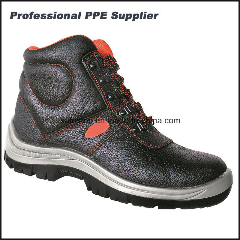 Split Leather Work Boots with High Quality