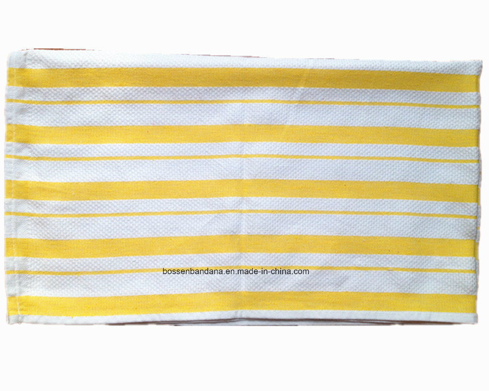 OEM Produce Cotton Checked Tea Towel Place Table Mat