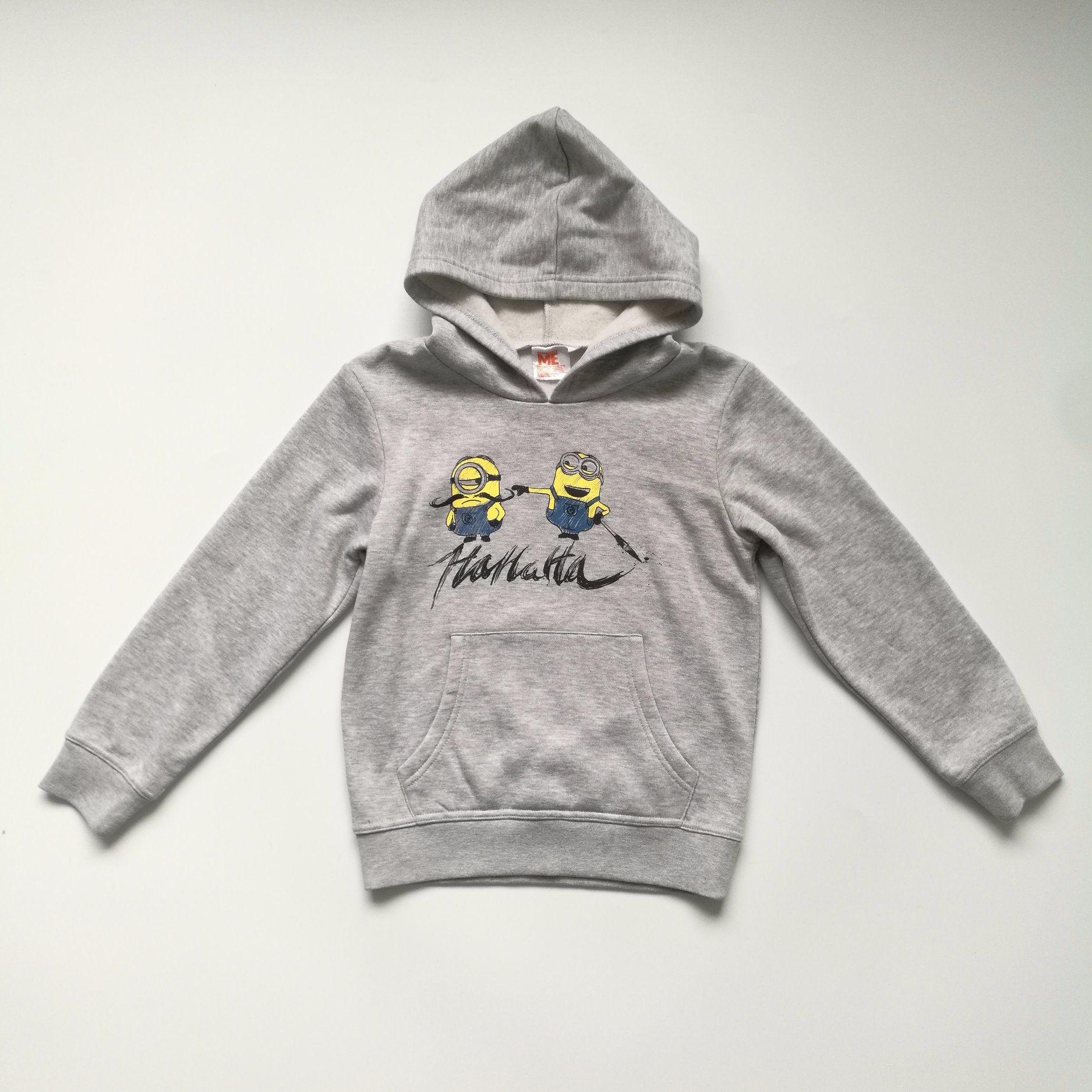 Disney Minions Charact Children's Knitted Fleece Hoodie Pullovr