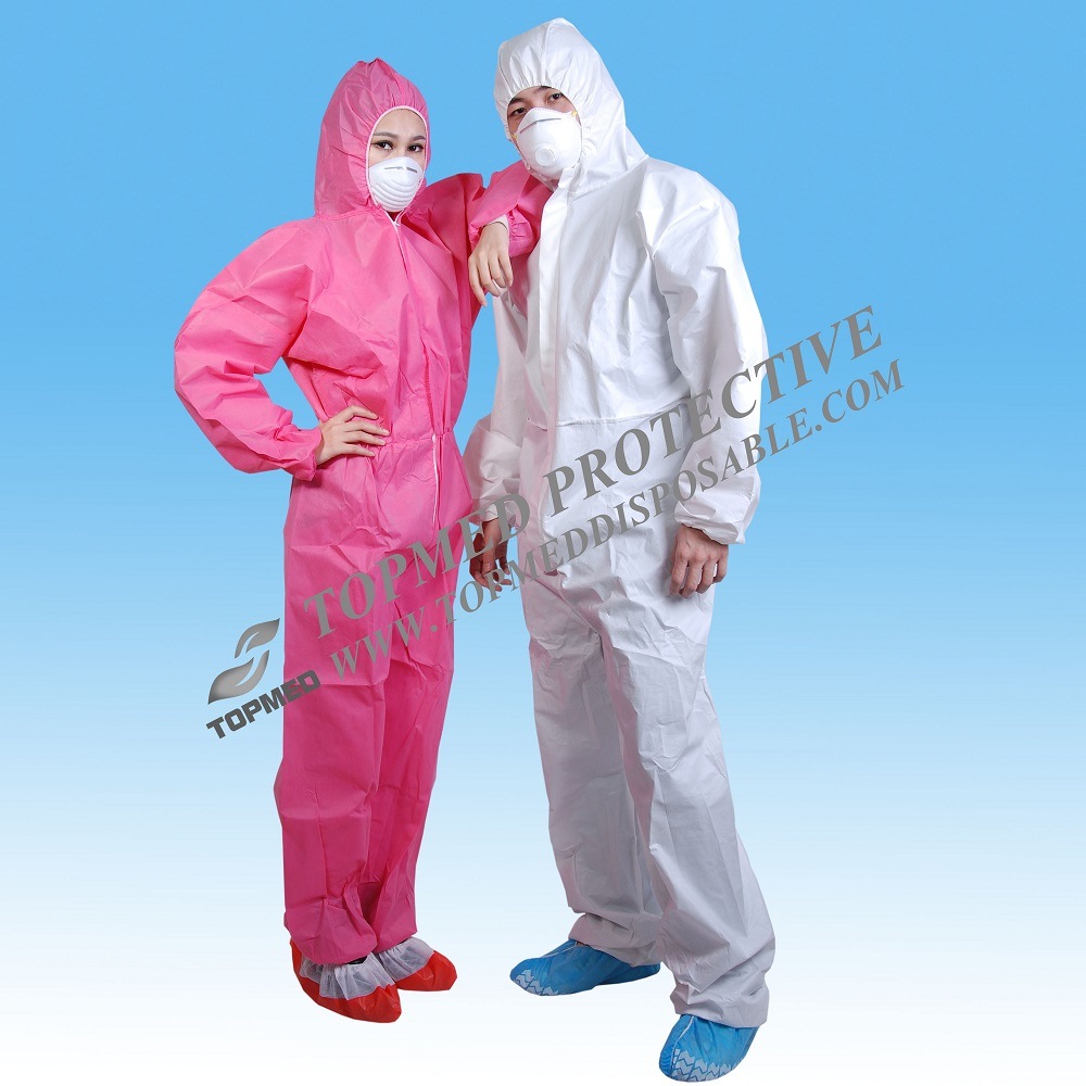 Nonwoven Breathable Workwear with Hood and Boot Cover