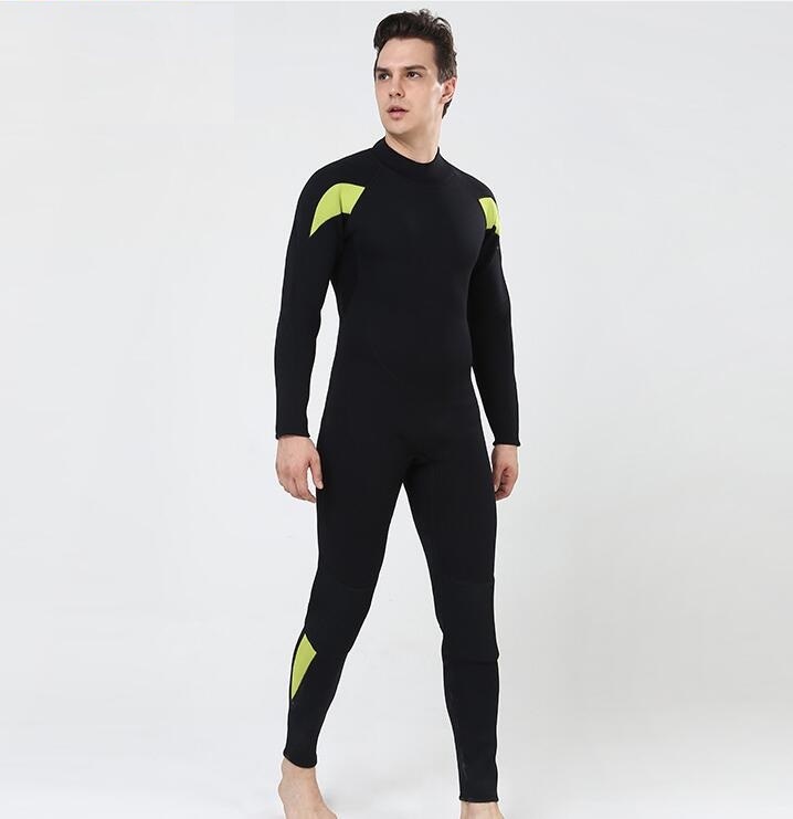 1.5mm-3mm Men's Neoprene Wetsuit/Swimwear with Nylon Fabric