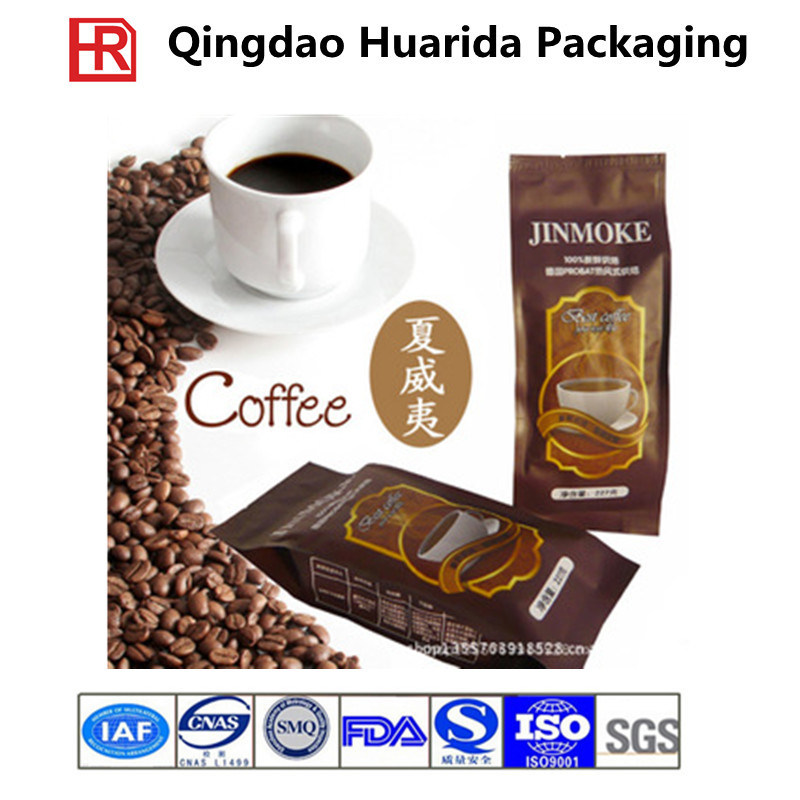 Side Gusset Customize Coffee Zipper Packaging Bag