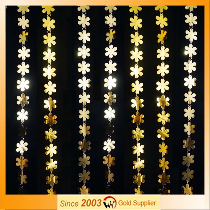 Handmade Fashionable Stage Curtain with Sequins