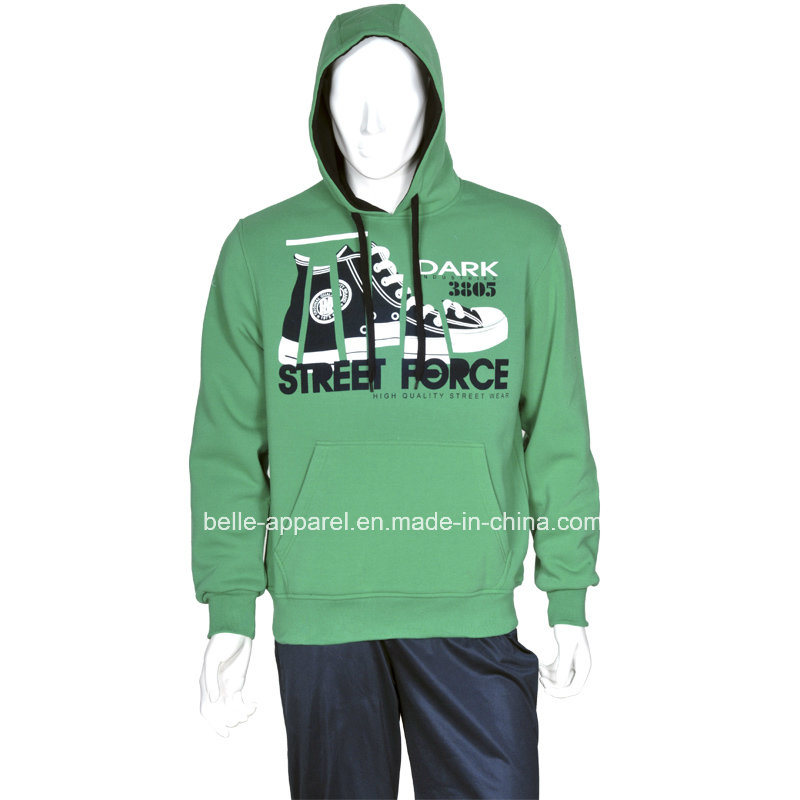 Men's Sports Wear Print Fleece Sweatshirt