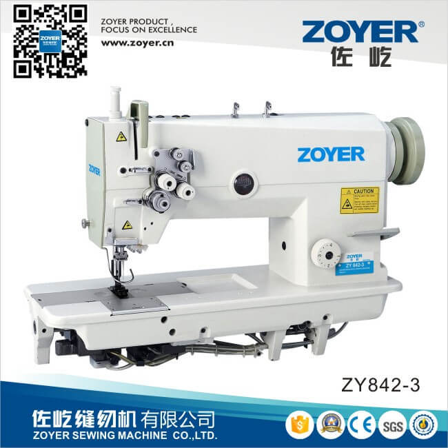 Zoyer Twin 2-Needle Double Needle Lockstitch Industrial Sewing Machine (ZY842)