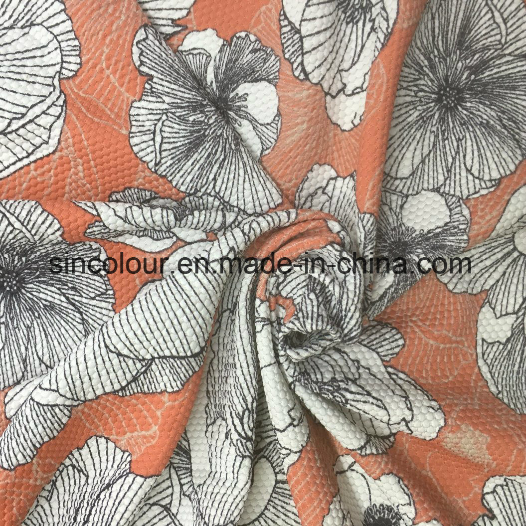 92%Nylon 8%Spandex Fashion Printed Fabric for Bra