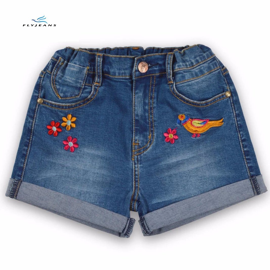 New Style Summer Leisure Thin Denim Shorts for Girls by Fly Jeans