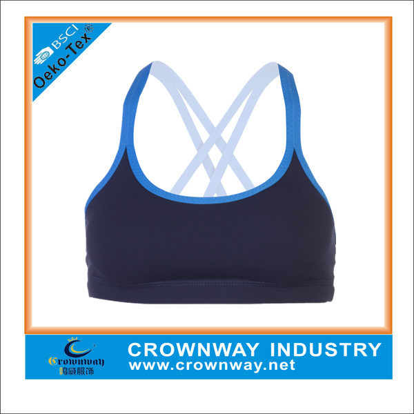 Four Needles and Six Threads Technology and Fitness Wear Wholesale Ladies Sport Yoga Bra