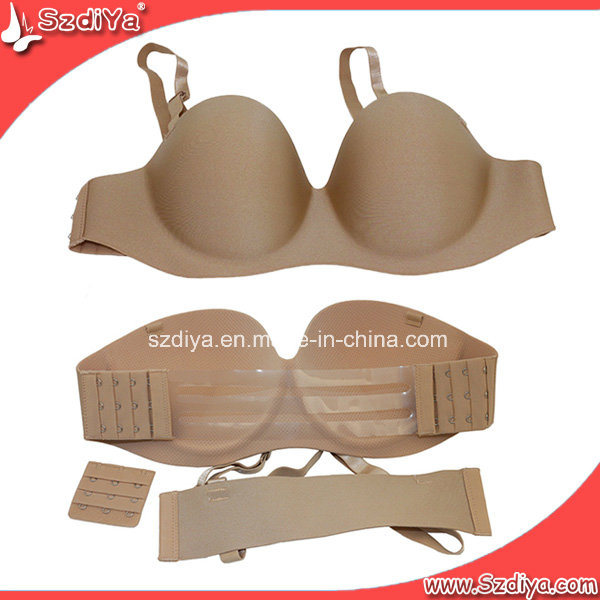 Lady's Underwear Push up Black Bra Ahh Bra (DYS-002)