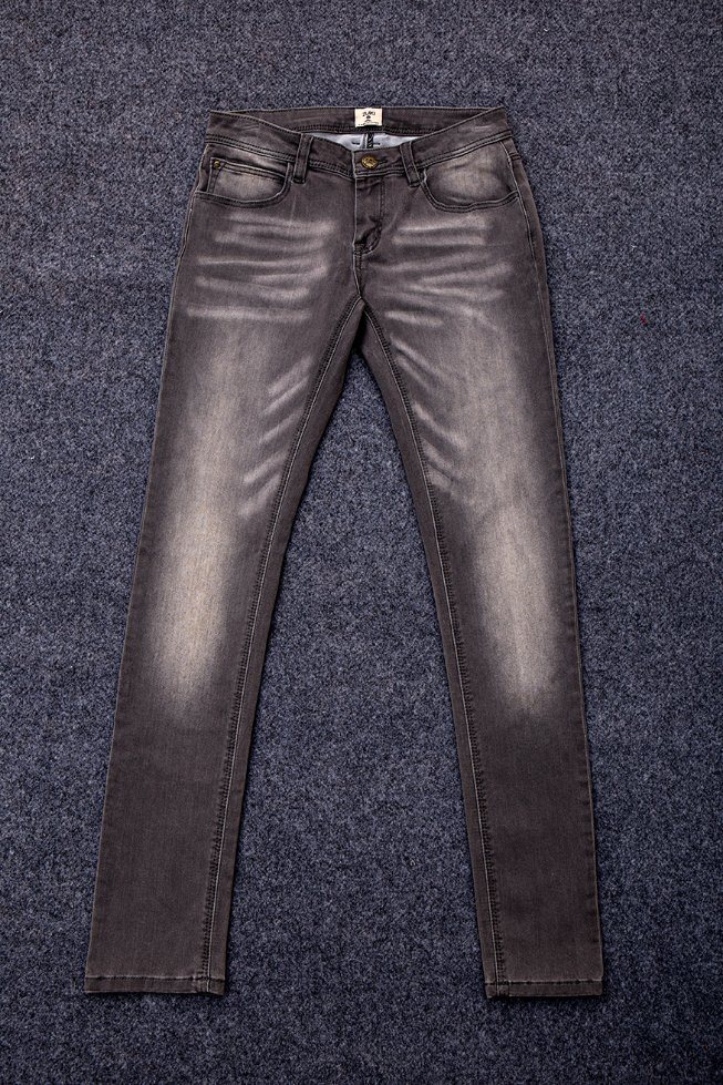 Men's Slim Straight Fit Seasonal Grey Denim Jean