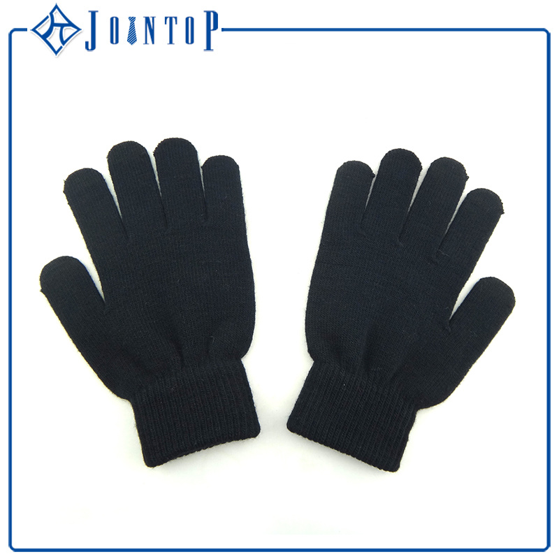 Solid Col European Style Animal Pattern Knit Gloves