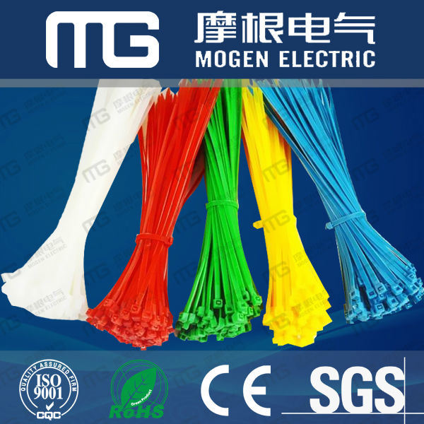 Self-Locking Nylon White Cable Ties