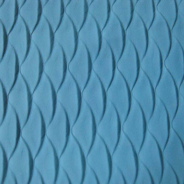 Blue Color Moroccan Upholstery Leather for Bag 8046