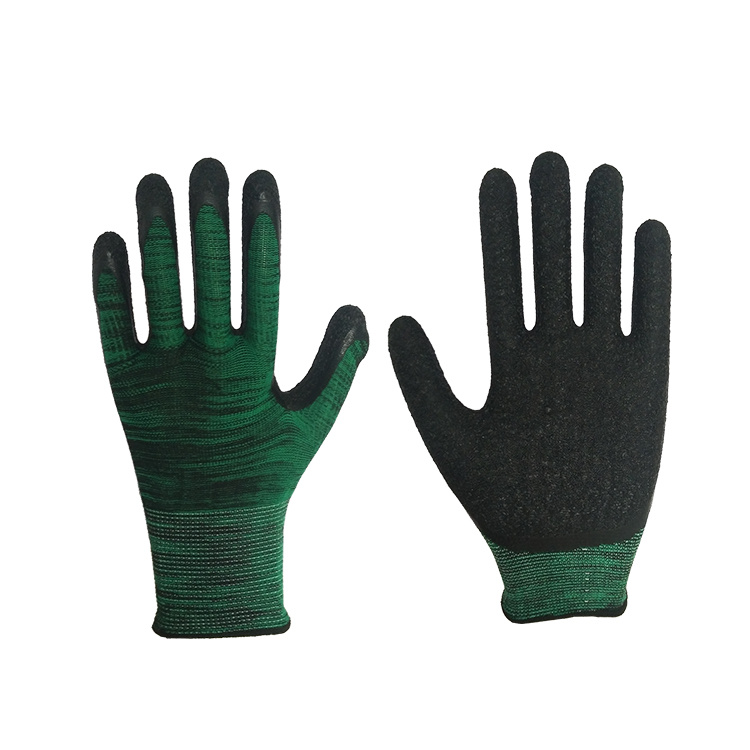 Safety Master Hand Manufacturer Cheapest Polycotton Latex Palm Coated Gloves