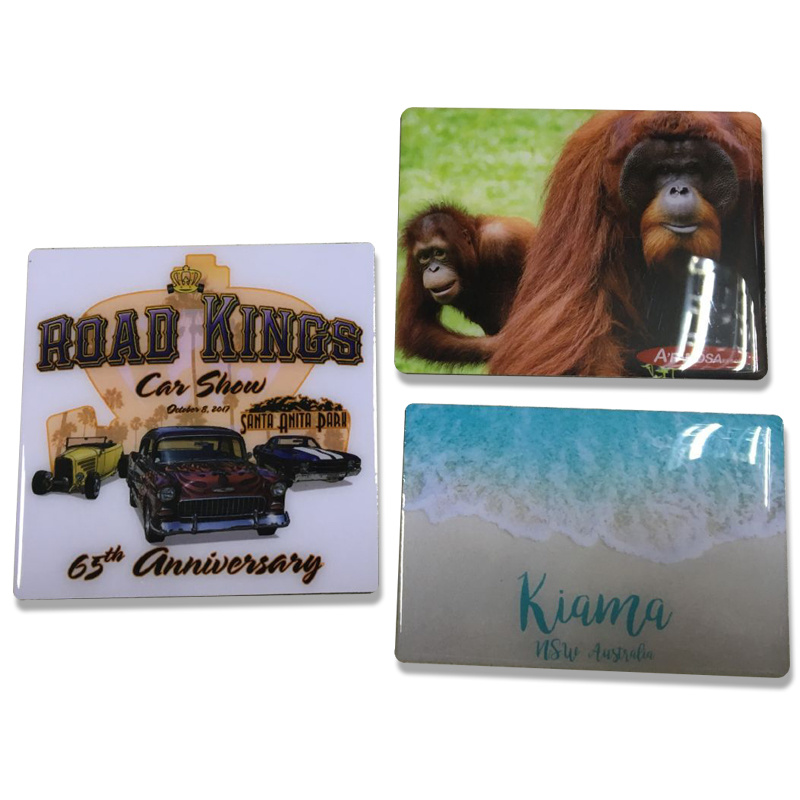 Wholesale Printed Paper Fridge Magnet with Epoxy