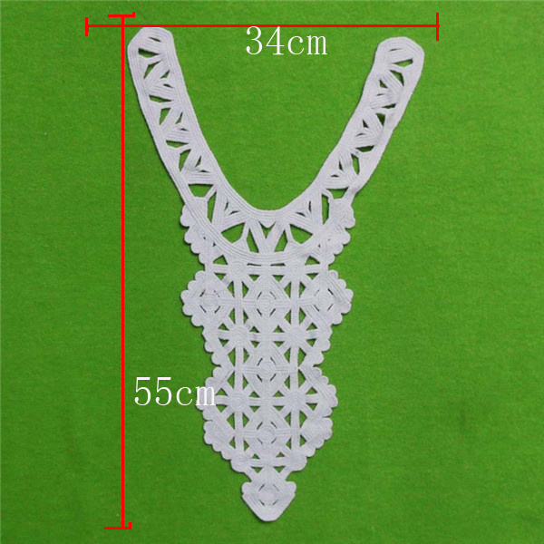 Embroidery Cotton Chemical Collar Lace (cn136)